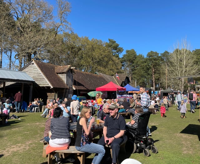 WATCH: Thousands flock to Surrey Hills Spring Fair 2025