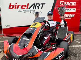 Alton teen becomes youngest KZ2 champion