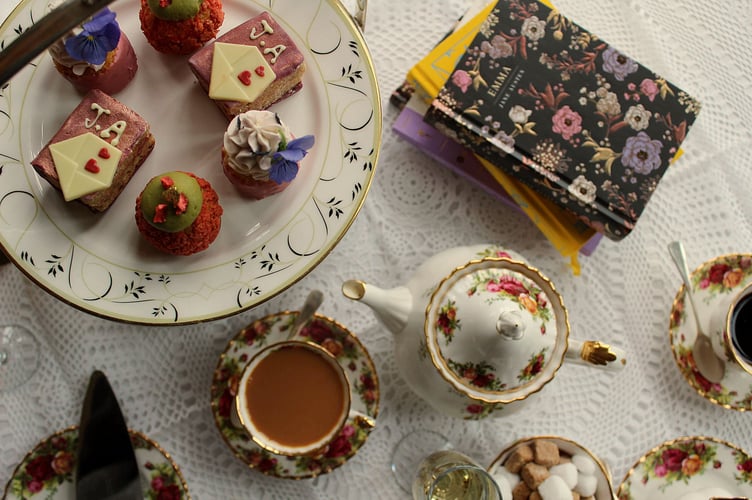 An  afternoon tea fit for Mr Darcy at a Hampshire hotel