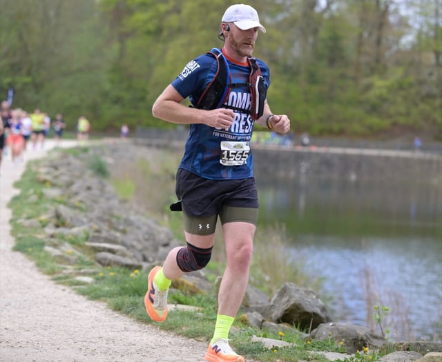Veteran runs 63 miles to save lives after surviving war & PTSD 