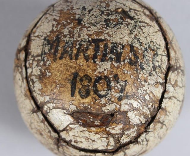A hole-in-one history: Auction of feather golf ball raises questions