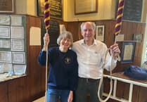 Ringing endorsement for David as Blackmoor church marks 60 years of ups and downs