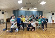 Pickleball open day draws English mixed doubles champions