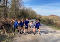 Camelsdale kids' inspiring 10km charity run