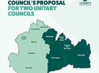 Surrey County Council plans two mega authorities