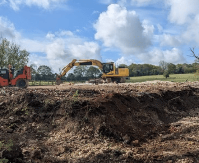 Injunction prevents further development on rural land in Medstead
