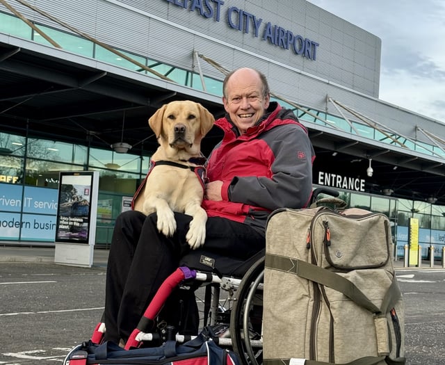 Hounds for Heroes founder hails air travel boost for assistance dogs