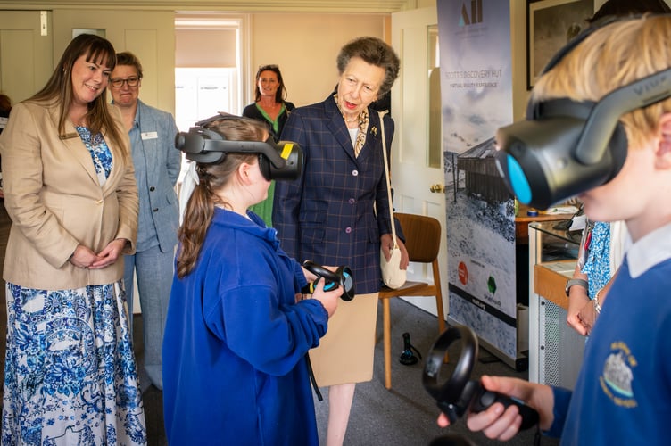 Selborne Royal Visit Anne PIC2