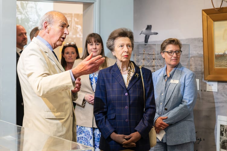 Princess Royal Visit Selborne Gilbert White