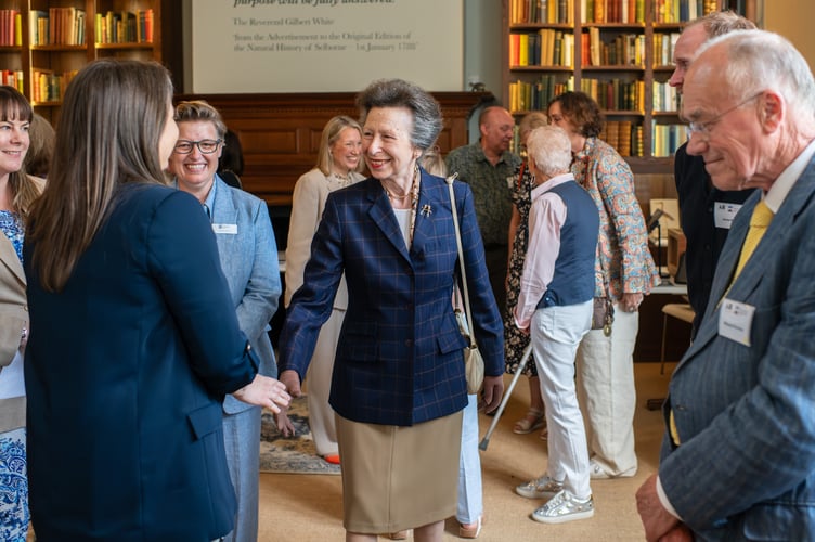 Princess Anne Royal Visit Selborne PIC4