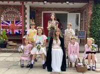 Royal turnout as Tilly crowned May Queen of Oakhanger