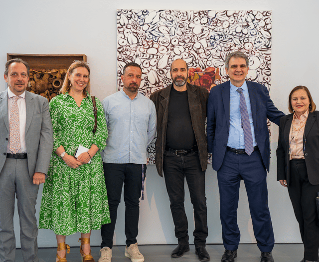 Greek ambassador tops guest list at Stavros Kotsiréas art exhibition