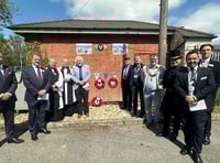 Haslemere memorial honours WWII railway workers