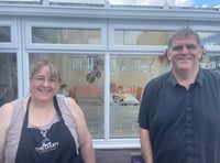 Community rallies round cafe owners after vandal attack
