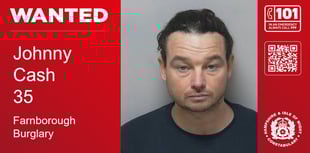 Police hunt Johnny Cash in connection with Alton cash burglary