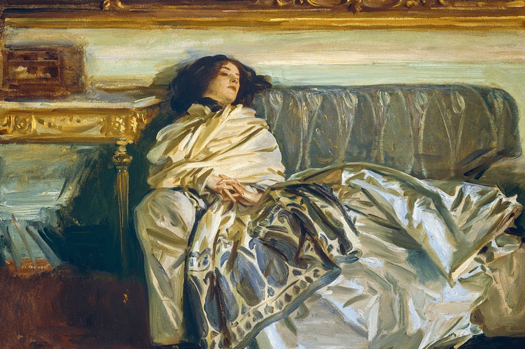 Nonchaloir (1911) by John Singer Sargent. Original from The National Gallery of Art