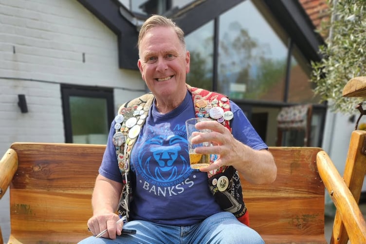 Peter Hill Black Country Ale Tasters Hawkley