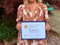 Leilah Sheridan honoured by Rotary