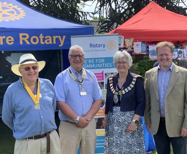 Haslemere Rotary Club celebrates nine decades of doing good