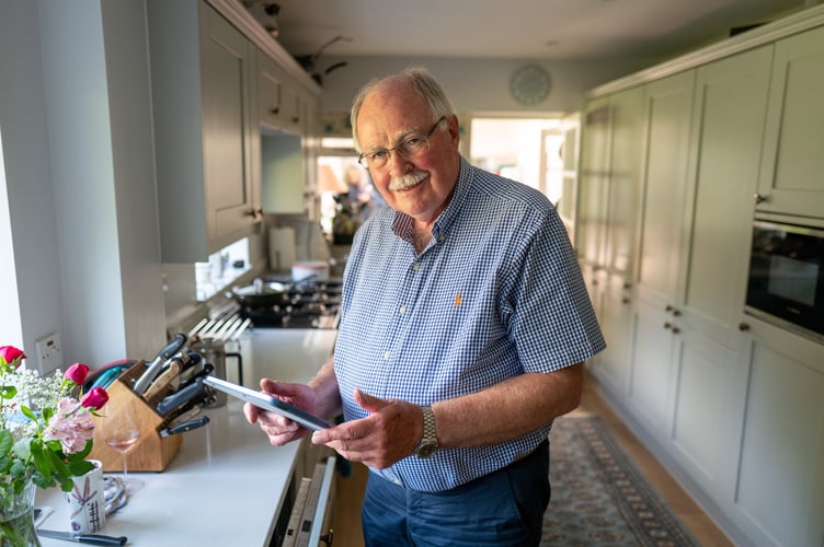 Nick Wells, Peaslake, Surrey, 12th June 2025 .  Release date â June 18, 2025.  Welcome to the leafy village where locals installed their own broadband - after traditional telecoms providers 'failed' to connect their homes.  People in certain parts of the rural Surrey Hills have for years struggled with sluggish broadband - plagued by phone calls cutting out and constantly buffering Wi-Fi. Residents say they have been "forgotten" by big companies, who focus on easier-to-connect towns and deem their villages "too rural to deal with". As a result, former investment banker Anthony Townsend, who lives in Cranleigh, decided to take matters into his own hands - inspired by a community organisation called Broadband for Rural North (B4RN). B4RN had started laying fibre optic cable to thousands of homes without internet in Cumbria - by installing underground cabling in gardens and fields. The founder, Barry Forde, gave his designs to Mr Townsend for free, and so, Broadband for Surrey Hills (B4SH) was born.
