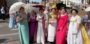 WATCH: Pride and pageantry: Town unveils Jane Austen statue