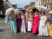 WATCH: Pride and pageantry: Town unveils Jane Austen statue