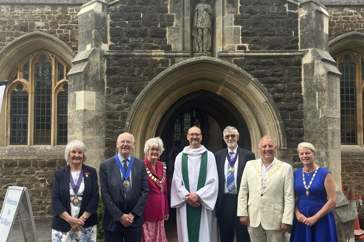 Sunday, June 22: The Mayor of Haslemere, Councillor Jean Arrick, held her Civic Service at St Alban’s Church in Hindhead