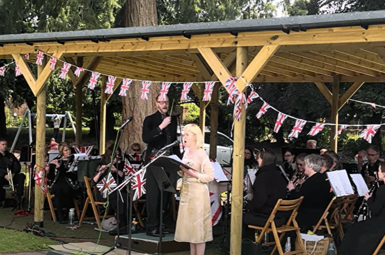 Alton Concert Band, Public Gardens, Alton, June 8th 2025.