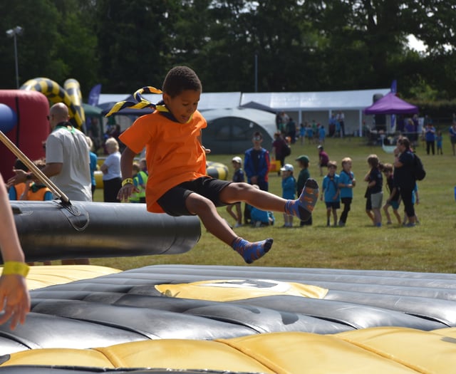 Beavers and Rainbows enjoy action-packed Surrey adventure