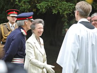 Princess Anne commemorates Canada Day in Bramshott and Liphook
