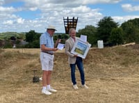 High praise as benefactor gifts hill to village