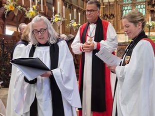 Praise be as Blackmoor & Whitehill welcomes new priest-in-charge