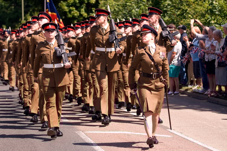 Bordon Photo Assignment, Camp Road, Bordon, Farewell to the Garrison Festival © Paul Doyle 27.06.2015. Please credit PAUL DOYLE. 