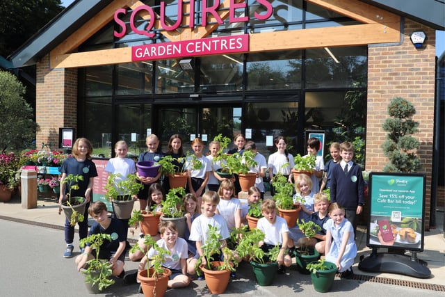 Spud-tacular success as pupils turn their own potatoes into chips