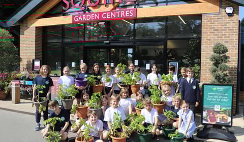 Spud-tacular success as pupils turn their own potatoes into chips
