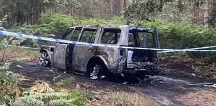 Car fire link to spate of early morning burglaries around East Hants
