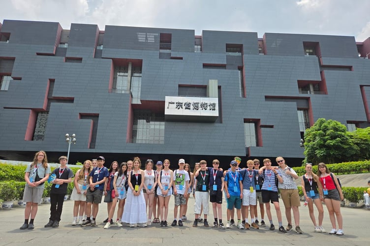 Students from Bohunt School in Liphook explore Chinese culture on their recent Mandarin Excellence Programme trip