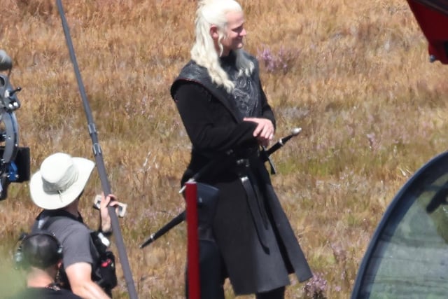 Matt Smith joins House of the Dragon shoot on Hankley Common