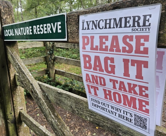 Dog poo threatens rare wildlife at Lynchmere