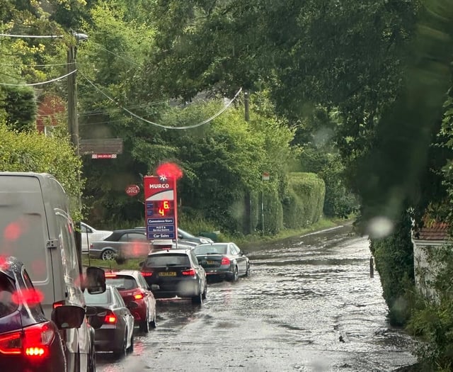 Flash flooding affects Herald & Post area: Haslemere badly affected