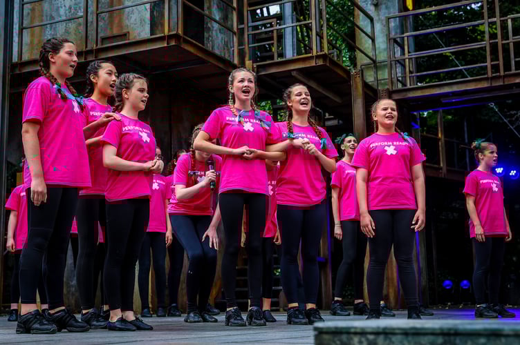 Stagecoach Liphook and Petersfield performance group, Regent's Park Open Air Theatre, July 13th 2025.