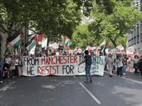 Surrey protesters join mass London rally over Gaza and UK arms sales
