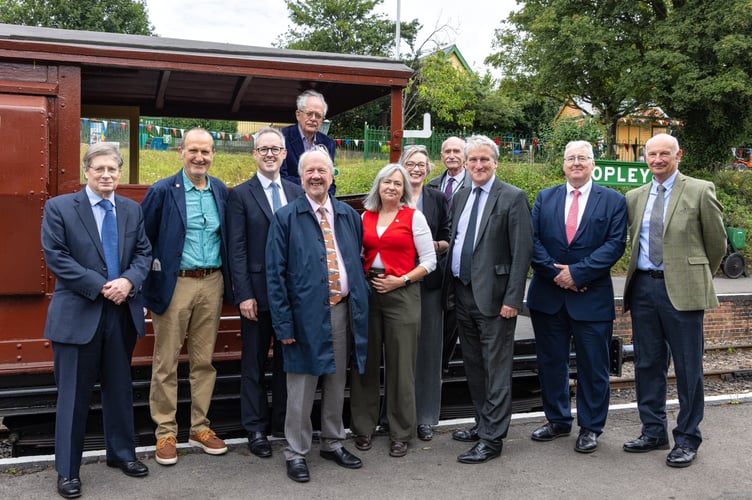 Damian Hinds MP Watercress Line