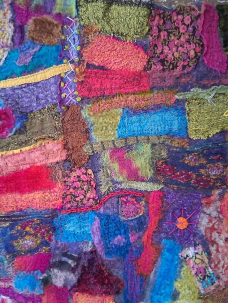 Liss In Stitches exhibition, Petersfield Physic Garden, August 21st to 23rd 2025.