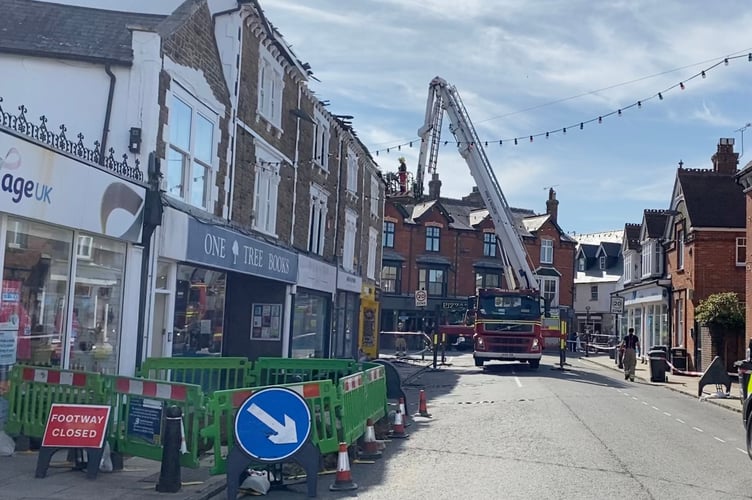 Lavant Street Fire Petersfield Aftermath