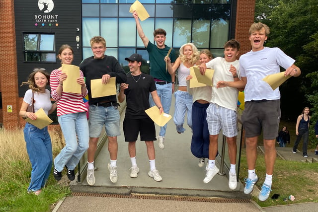 Bohunt congratulates sixth formers on A-Level results day