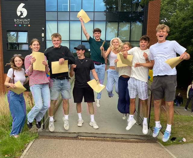 Bohunt congratulates sixth formers on A-Level results day