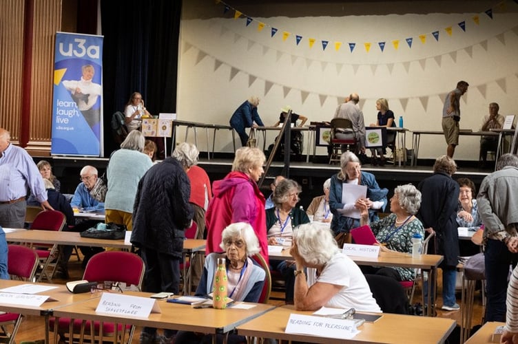 Haslemere u3a, now in its 30th year with more than 800 members, offers nearly 70 groups covering a wide range of interests and activities