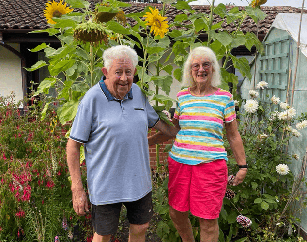Carol & Keith Tipping winners best collection