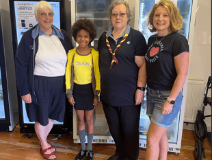 Love Haslemere Hate Waste teams up with Local Brownies